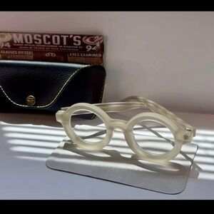 Limited edition Moscot Lemtosh glasses
